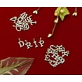 thumbnail image 7 of King Of Bling's 10KT Real Gold Real Diamond 0.10ct INITAIL ALPHABETS 'R' Charm Yellow Pendant, 7 of 7