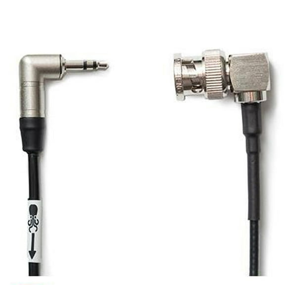 Tentacle Sync Adapter Cable for Tentacle Timecode Generator to BNC Connector (Right Angle), 40cm/15.75" Length