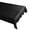 Black, variant on Crinkle Style Crushed Taffeta Tablecloth White