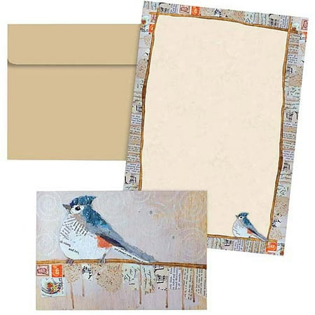 Artisan Petite Note Card, Bird On A Wire