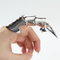 thumbnail image 3 of Anillo Dedo Completo Yuyangstore Punk Rock Hombre Unisex Punta Garra, 3 of 8