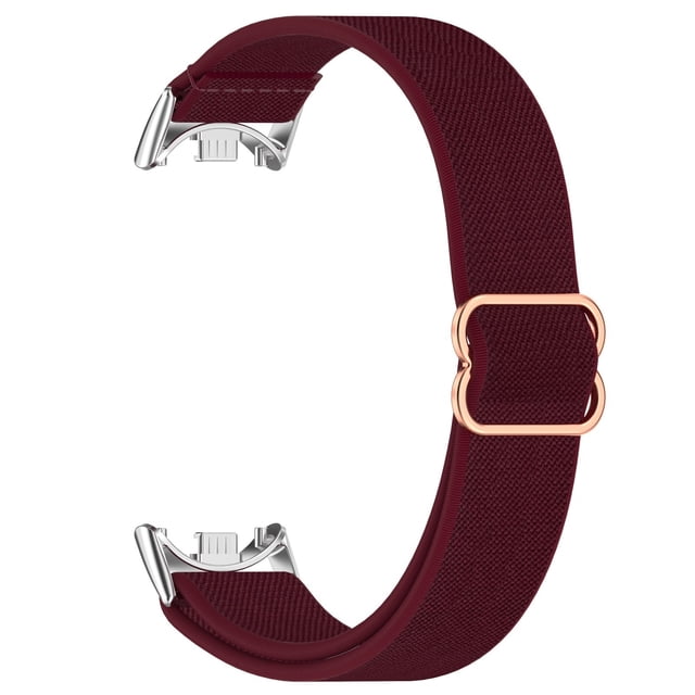 BotaniNest Wearable Elastic Nylon Watch Strap Knitted Breathable Fabric Wristband For Sports