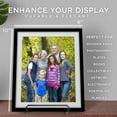 thumbnail image 4 of Tripar 6" Mahogany Painted Square Wire Display Stand for Plates, Artwork, Framed Photographs, 4 of 6