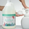 thumbnail image 6 of Ginger Lily Farms Botanicals All-Purpose Foaming Hand Soap Refill, 100% Vegan & Cruelty-Free, Eucalyptus Tranquility Scent, 1 Gallon (128 fl oz), 6 of 6