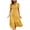 03 Yellow, variant on Weiqiqre Dresses for Women 2025 Elegant Classy Floral V Neck Puff Sleeve Empire Waist A Line Flowy Long Beach Boho Dress