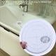 thumbnail image 5 of Ounissouiy Red de filtro de drenaje, fregadero de cocina para el hogar, colador de suelo de baño, recogedor de pelo recortable, tapón de Juegos de accesorios de baño, 5 of 6