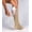 Multicolor, variant on Ulcercare Zippered Knee High Compression Stockings Beige, Right Closure, Large