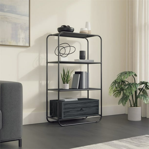 Metro tall sale half width bookcase