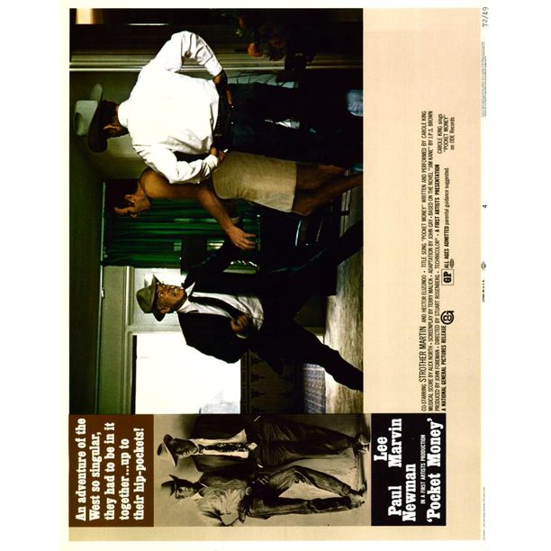 Pocket Money movie POSTER (Style C) (11" x 14") (1972)