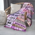 thumbnail image 4 of LHSHID Grandma Blanket Gifts for Grandma Christmas Birthday Retirement Gift for Grandma to My Grandma Flannel Throw Blankets 60"x80", 4 of 9