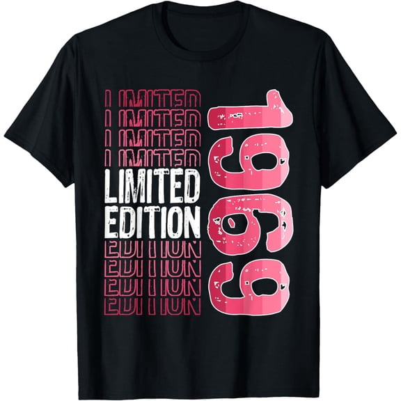Vintage 1969 Retro Birthday T-Shirt