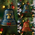 thumbnail image 2 of United States 250th Anniversary Bell Ornament, 250th Anniversary Acrylic Bell Ornament – 1776-2026 Red & Gold Patriotic Christmas Tree Hanging Decor, Shatterproof Holiday Ornament Gift (Red&Blue), 2 of 9