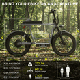 thumbnail image 6 of Caroma 2600W Electric Scooter, 37 Miles Range, 36MPH Top Speed,18.2Ah Battery, Fast Foldable Electric Scooter for Aduls,8.5" Off Road Tires E Scooter for All Terrain, 6 of 7