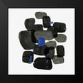 thumbnail image 2 of PI Studio 12x12 Black Modern Framed Museum Art Print Titled - Black Shapes, 2 of 5