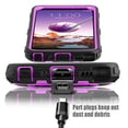 thumbnail image 6 of Mignova LG Stylo 4 case, heavy-duty shock-proof body protection rugged hybrid case with swivel belt clip and bracket for LG Stylo 4 case 2018 (Purple), 6 of 8