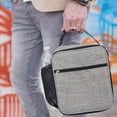 thumbnail image 3 of VOAVEKE Lunch Box For Women,Lunch Box For Men, Insulated Lunch Box Tote Reusable Thick Business Cooler Lunch Bag Gray, 3 of 4