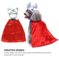 thumbnail image 2 of 1 juego de disfraz de cosplay para mascota, ropa decorativa divertida para fiesta de Halloween (XL), 2 of 6