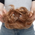 thumbnail image 3 of Mode Désordonné Extensions de Chignon Scrunchies Morceaux de Cheveux Donut Updo Queue de Cheval pour les Femmes, 3 of 6