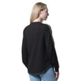 thumbnail image 2 of Women's G-III 4Her by Carl Banks Black Brooklyn Nets Advantage Tri-Blend Long Sleeve T-Shirt, 2 of 2