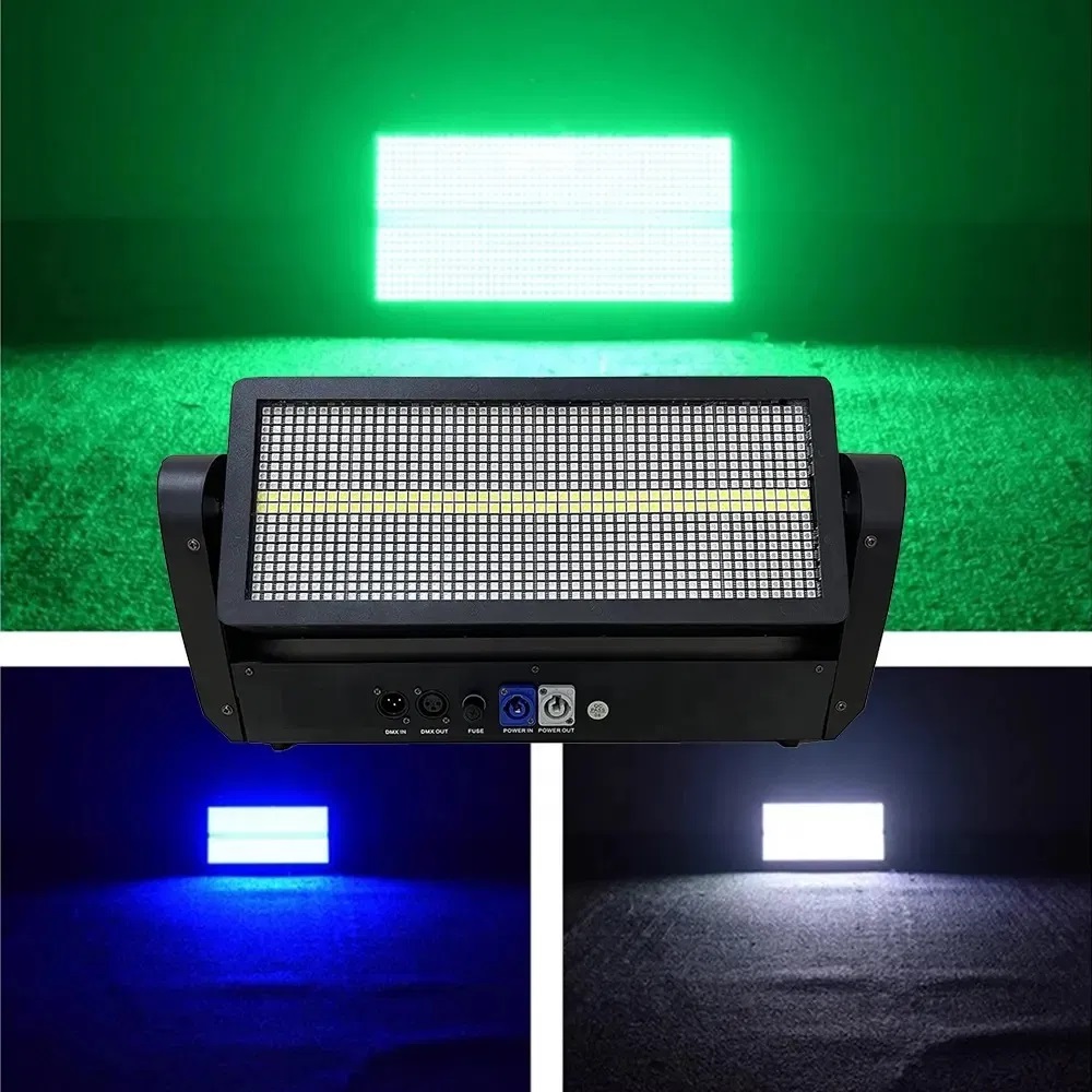 400W Moving Head Strobe Light with 12+12 Section Led RGBW Shaking Flash Wash Effect for Club Stage