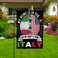 thumbnail image 2 of Flag-Made in America with Italian Parts Italy U.S.A Friendship American Flag Patriotic Garden Flag, Double-Sided Decorative Outdoor Flag, Patriotic Polyester Yard Flag 12 x 18 in, 2 of 5