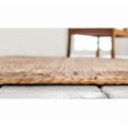 thumbnail image 5 of Farmhouse Rustic Jute Rug Handwoven Rectangular Braided Reversible Natural Area Carpet_3'X5', 5 of 5