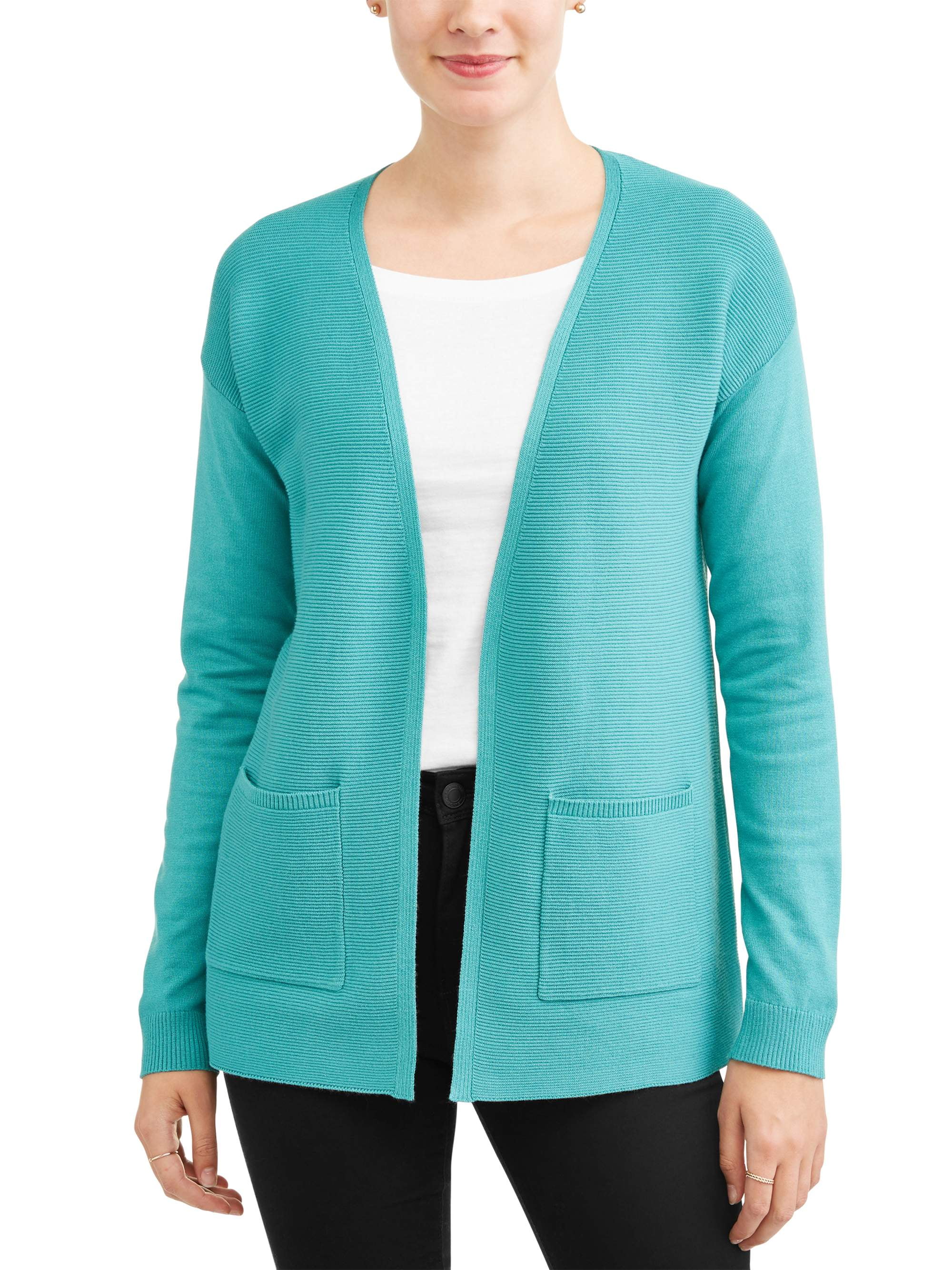 open front cardigan walmart