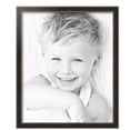 thumbnail image 2 of ArtToFrames 19" x 23" Dark Mahogany Silver Picture Frame, 19x23 inch Multi Wood Poster Frame (WOM-5024),  Pack, 2 of 7
