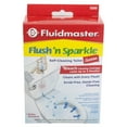 thumbnail image 1 of Fluidmaster Flush n Sparkle Self Cleaning Toilet System 3 Month Kit - White, 1 of 5