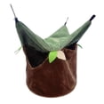 thumbnail image 4 of Cabaña para Dormir de Pájaros Fernando Accesorios de Jaula de Felpa Hamaca Colgante S, 4 of 8