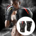 thumbnail image 3 of Guantes de boxeo Sparring Kickboxing Muay Thai Entrenamiento 8 shamjiam guantes de boxeo, 3 of 9