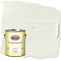 Glidden Fundamentals Gypsum / Off-White Flat Interior Paint, 1 Gallon