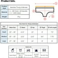 thumbnail image 2 of Women’s 3 Pack Seamless Basic Sexy Hot Invisible Underwear Panty Bikini Thong Panties NUDE BEIGE Small, 2 of 5