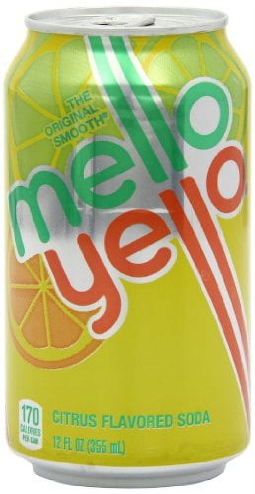 Mello Yello Carbonated Soft Drink, 12 Count (Pack of 12)