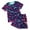 Dark Blue, variant on Kids Clothes Boys Toddler Outfit Sets Child Summer Cute Print Short-sleeved Beach 3 6 12 18 24 Months 3T T Shirt Shorts Two Piece Set Pullover Tops Pieces