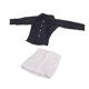 thumbnail image 2 of Ropa de femenino a escala 1/6 de moda, conjunto de camisa de traje de uniforme para mujer ropa de muñeca de figura para figuras de mujer de 12 En blanco y negro Hugo Traje de muñeca femenina, 2 of 10