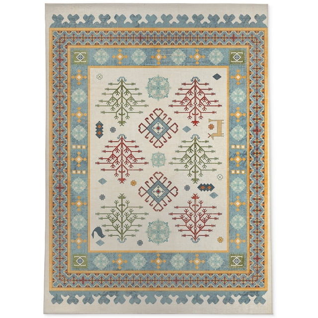 Odin Cream Area Rug by Kavka Designs