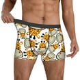 thumbnail image 2 of Kdxio Men's Boxer Briefs with Giraffes Head ,Cartoon Giraffes Print - Comfortable and Breathable Underwear for Everyday Wear, 2 of 7
