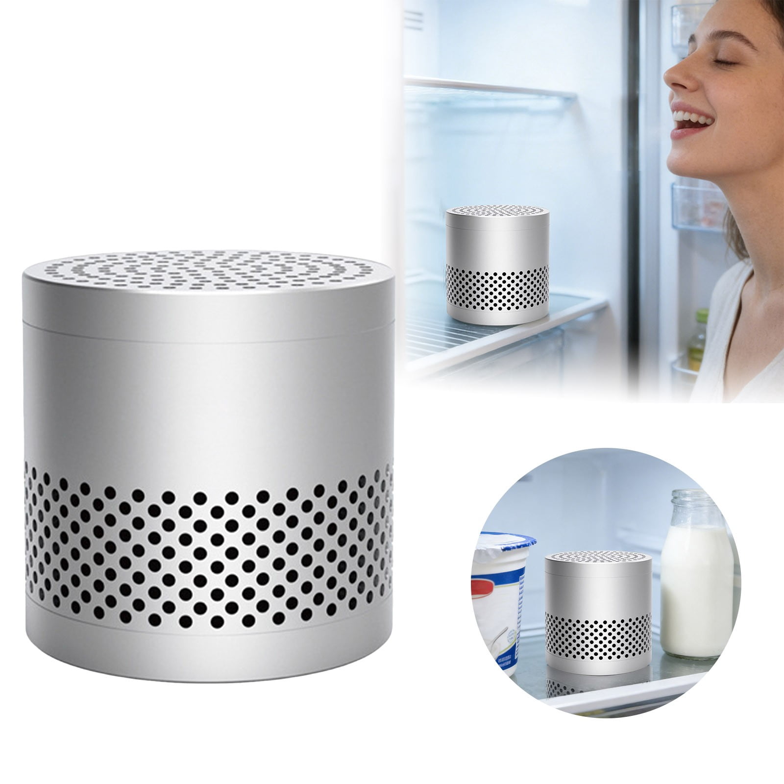 Compact Multi-Color Refrigerator Odor Eliminator Fridge Deodorizer Refrigerator Eliminator | Continuously For 10 Years Long Lasting Effectiveness Superior