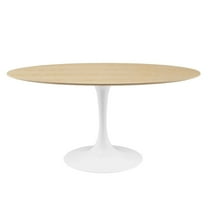Lippa 60" Oval Natural Wood Grain Dining Table