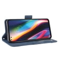 thumbnail image 5 of Case for Motorola MOTO One 5G Cover Adjustable Detachable Card Holder Magnetic closure Leather Wallet Case - Blue, 5 of 5