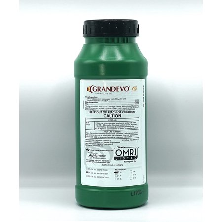 Grandevo CG Biological Insecticide - Ideal For Insect Resistence On Plants - 1 lb Bottle by Marrone Bio