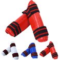 thumbnail image 2 of Bangcool Shin Guards Adjustable Strap Protective Gear Leg Guard Arm Guard for Taekwondo, 2 of 7