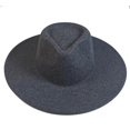 thumbnail image 2 of VERVE 8 Wide Brim Vegan Felt Rancher Hat - Women, Men, and Kids Fedora Style with Adjustable Inner Drawstring, 2 of 8