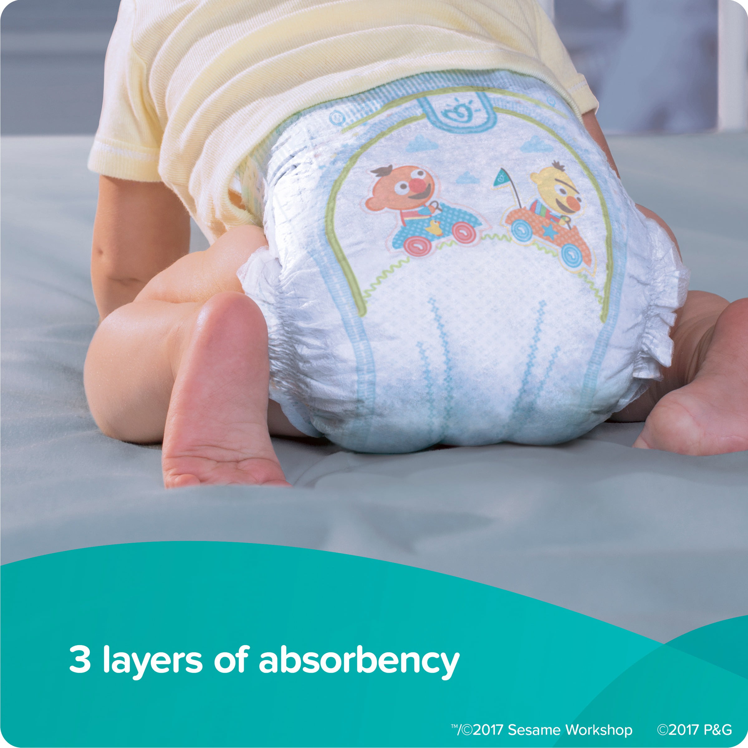 Pampers Baby Dry One-Month Supply Diapers (Size 6 -144 ct. (35+ lb.) 