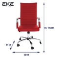 thumbnail image 2 of Silla de escritorio Eke Life Home YX-9005 ergonómica con tapizado de cuero sintético y mesh y tela EKE Life Home 9005, 2 of 7