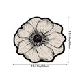 thumbnail image 3 of TIMIFIS Bathroom Rugs Countertop Diatomite Water Absorbing Drying Mat Hand Washing Countertop Heat Insulation Mat Abrasion Kitchen Draining Mat Bath Mat, 3 of 6