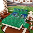 thumbnail image 2 of Erosebridal Green Field Football Full Size Sheets, Sport Bed Sheets for Men and Boys, 4 Pieces, 1 Flat Sheet, 1 Fitted Sheet and 2 Pillowcases, 2 of 6