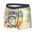 thumbnail image 2 of Fotbe Hello Summer Cute Gnome Men’s Total Support Pouch Boxer Briefs, X-Temp Cooling, Moisture-Wicking Underwear, Regular, Long-leg and Trunk-, 2 of 9