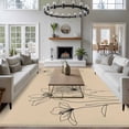 thumbnail image 3 of 5'x8' Area Rugs, Floral Indoor Outdoor Area Rug for Living Room Bedroom, Spring Flower Washable Bathroom Rugs Kitchen Floor Carpet Mats Home Decor Aesthetic, 3 of 8